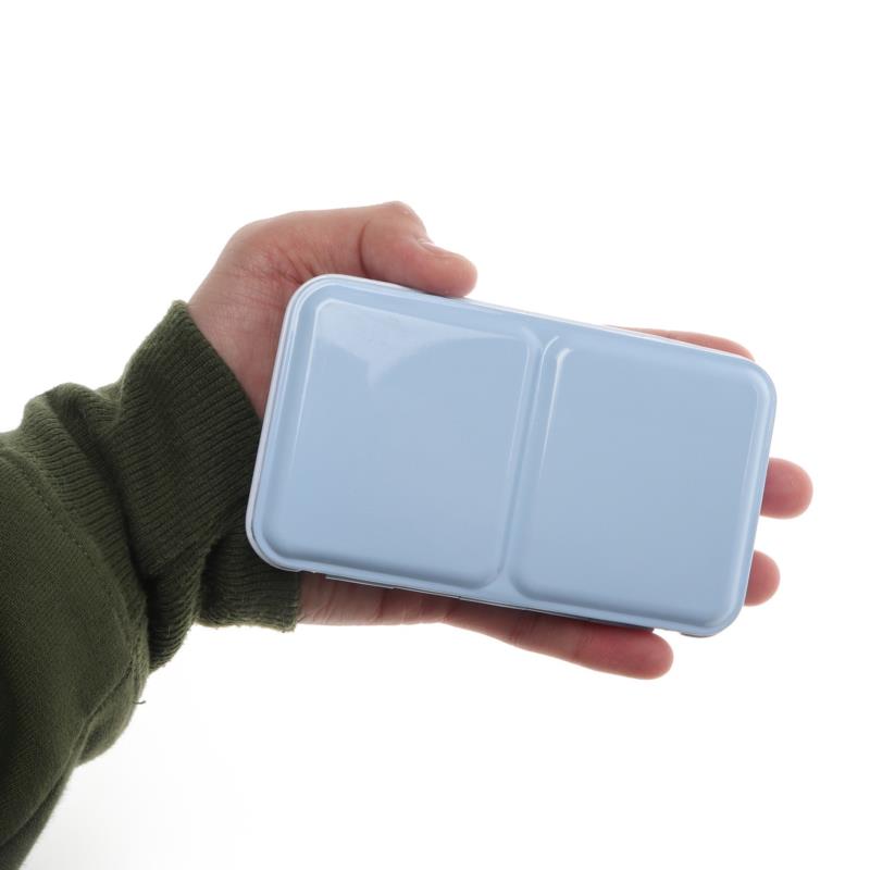 Half Pan Watercolor Tray Paint Tin Box Empty Palette Painting Storage Paint Tray