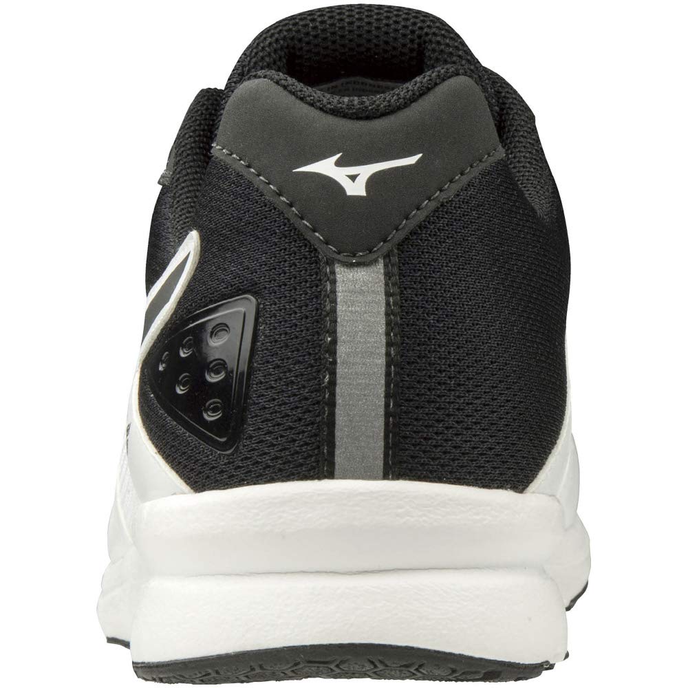 Running Shoes Sonic Rush 2 White X Silver X Black Cm 2E [Mizuno] 22.0