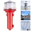 Ultra Bright Solar Powered Light Flashing Ligh Waterproof Ship Warning Light 1000 Meter 8LED Sea Signal Light Farm Driving