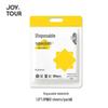JOYTOUR Thickened Transparent Disposable Plastic Tablecloths, 1.8x1.8m, 20 Count