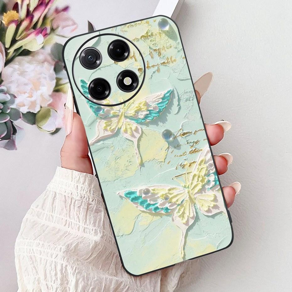New Design Phone Case For Tecno Camon 30S Pro Camon30S CLA5 CLA6 Black Silicon Soft TPU Back Cover For Camon 30S 30SPro 4G