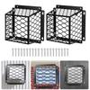 2Pcs Dryer Vents Bird Guard Drying System Protector Dryer Vents Cover Guard Carbon Steel Ventilation Bird Cage Enduring