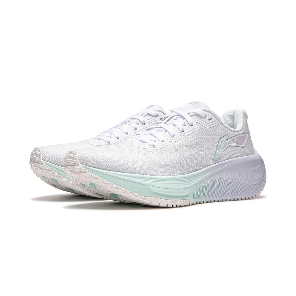 New LiNing Wuyue 2.0 Cushioning, Slip Resistant, Abrasion Resistant, Breathable Low Top Casual Running Shoes Women's White ARSU010-5