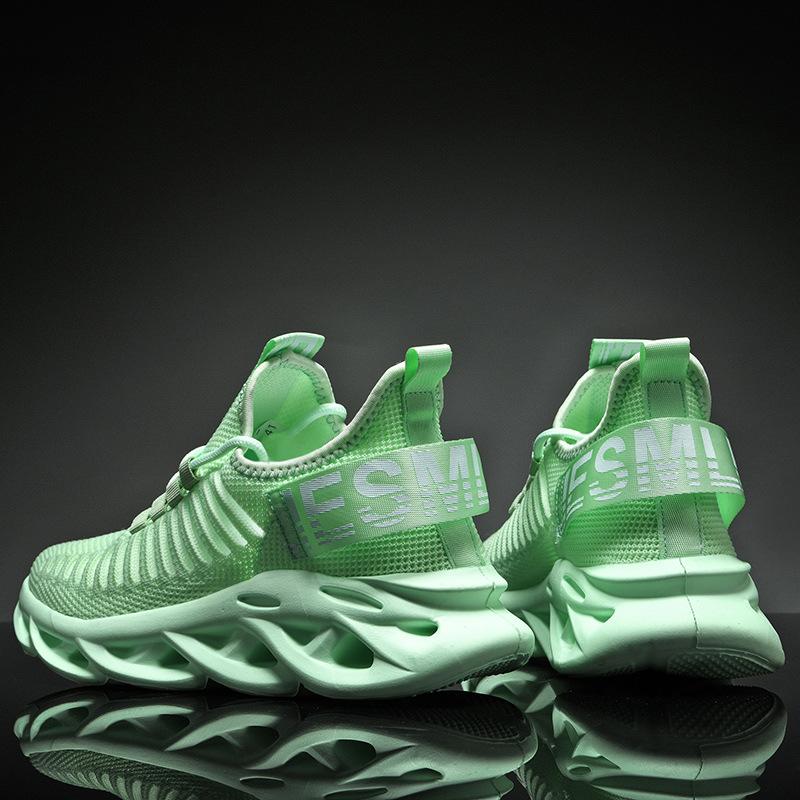 Herrenschuhe große Größe Sportschuhe Mesh atmungsaktiv lässige Laufschuhe dicke Sohle erhöhend Board Schuhe Weben Mesh vielseitige Schuhe
