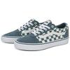 Vans Ward Active Casual Low Top Skate Shoes Women Sneaker Blue White Checkered VN0A5EMBRV2