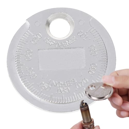 Spark Plug Gap Tool | Spark Plug Feeler Gauge, Coin-Type Spark Plug Thickness Gauge, Spark Plug Tester, 0.6-2.2.4mm Spark Plug Gap Gauge, Spark Plug G