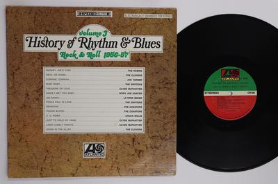 LP Schallplatte VARIOUS  History Of Rhythm  Blues Volume 3  SD8163 ATLANTIC 1968 US SoulFunk Gebraucht
