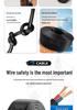 Heavy-Duty Waterproof 2-Core Outdoor Beef Tendon Power Cable, 2.5mm², Antifreeze Soft Wire with Plug