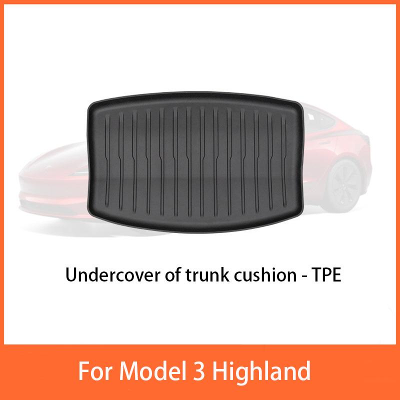 For Tesla For New Model 3 2026-2024 TPE Highland Floor Mats Waterproof Anti-Slip Mats Cargo Liner Floor Mats Interior Accessorie