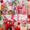 Monet Garden Style Floral Art for Romantic Wedding Decor