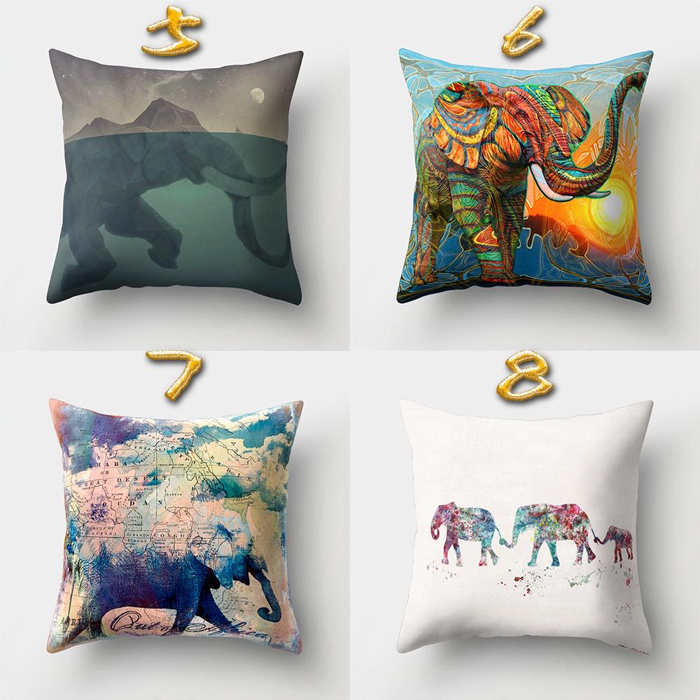 Car Cushion Pillow Case Yiwu Pillow Sofa Pillow Case Creative Home Polyester