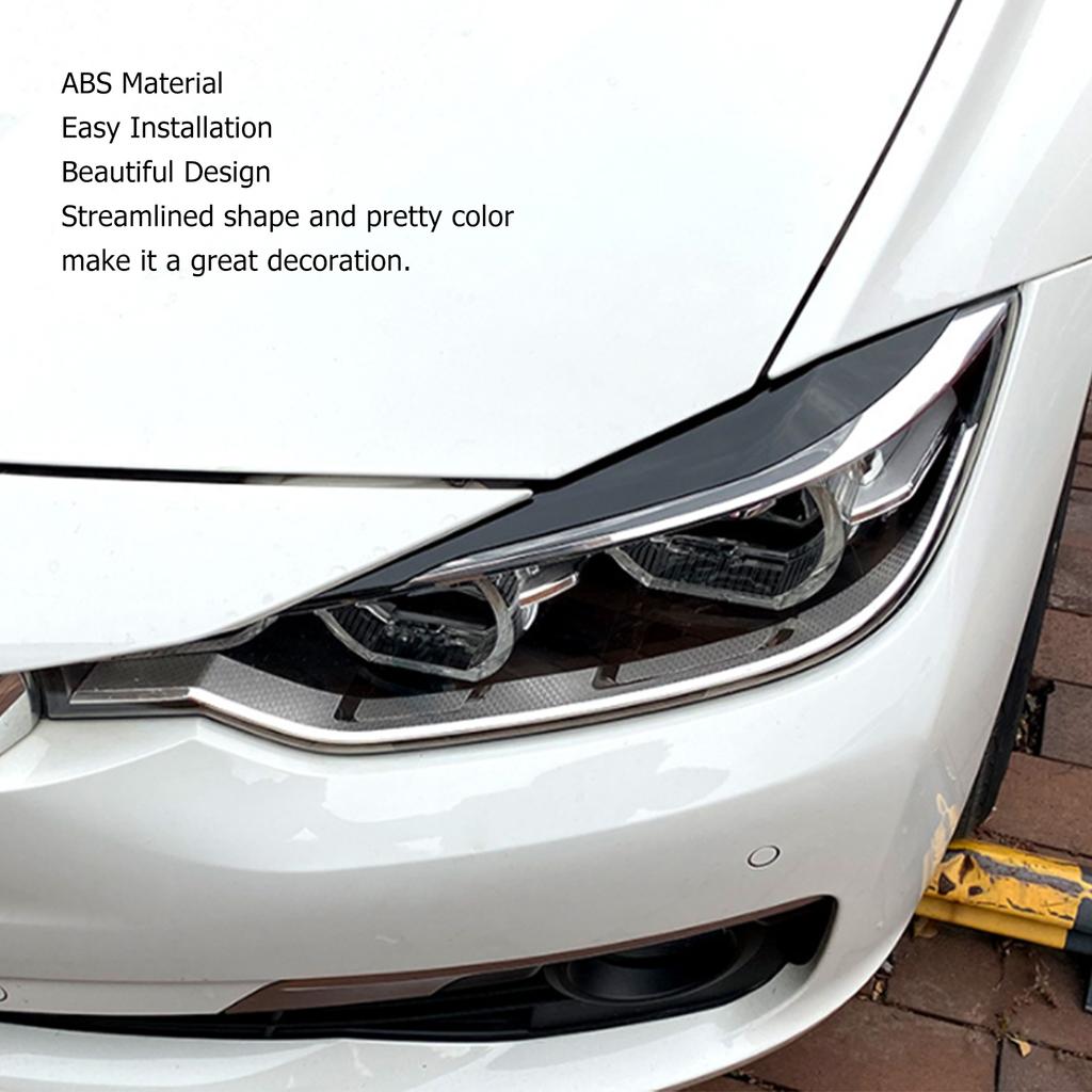 1 para nakładki na reflektory ABS zamiennik powieki pojazdu do serii 3 F30 F31 2012-2018