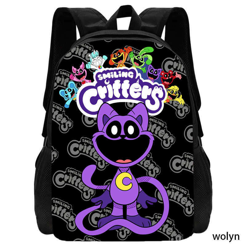 Smiling Critters Poppy's Spielzeit Kapitel 3 Vollständige lächelnde Tier-Schultasche