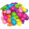 Home Party Supplies 10Pcs Earrings Necklace Bracelet DIY Jewelry Accessories Large Hole Pendant Irregular Shape Children Kids Solid Color Pendant