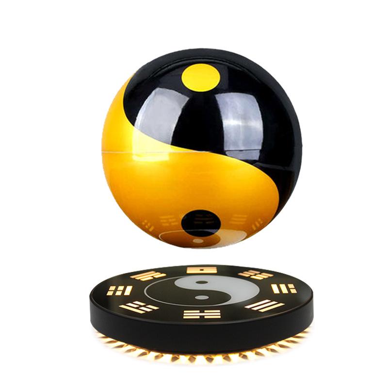 

Magnetic Levitation Floating Taichi Ball 360°Rotating Maglev Yin Yang Eight Diagrams Ball Feng Shui Gift Office Decor Home Decor AU Plug
