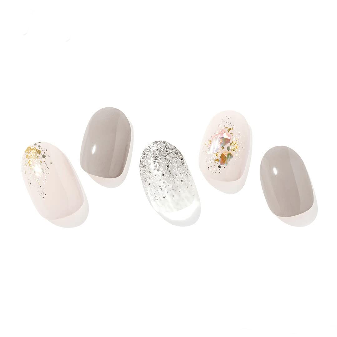 

ohora Official Gel Nail Seal Nail Seal Hardening Hardening Type Gel Nail Gel Nail Seal Ohora N Milk Shower Glitter/ND-007-J [Товар]