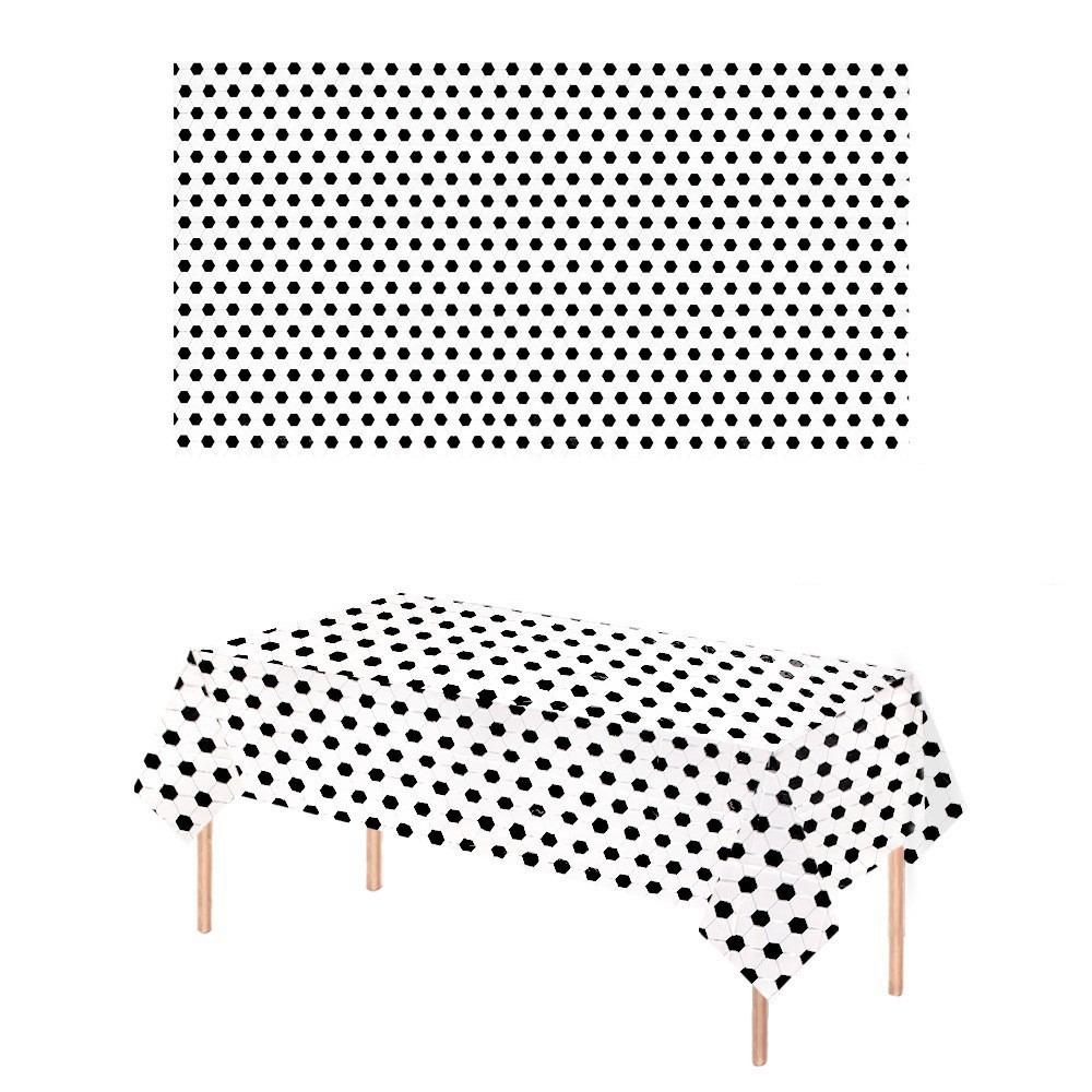 

Disposable Football Theme Tablecloth Soccer Grass Design Soccer Banner Birthday Party Style B