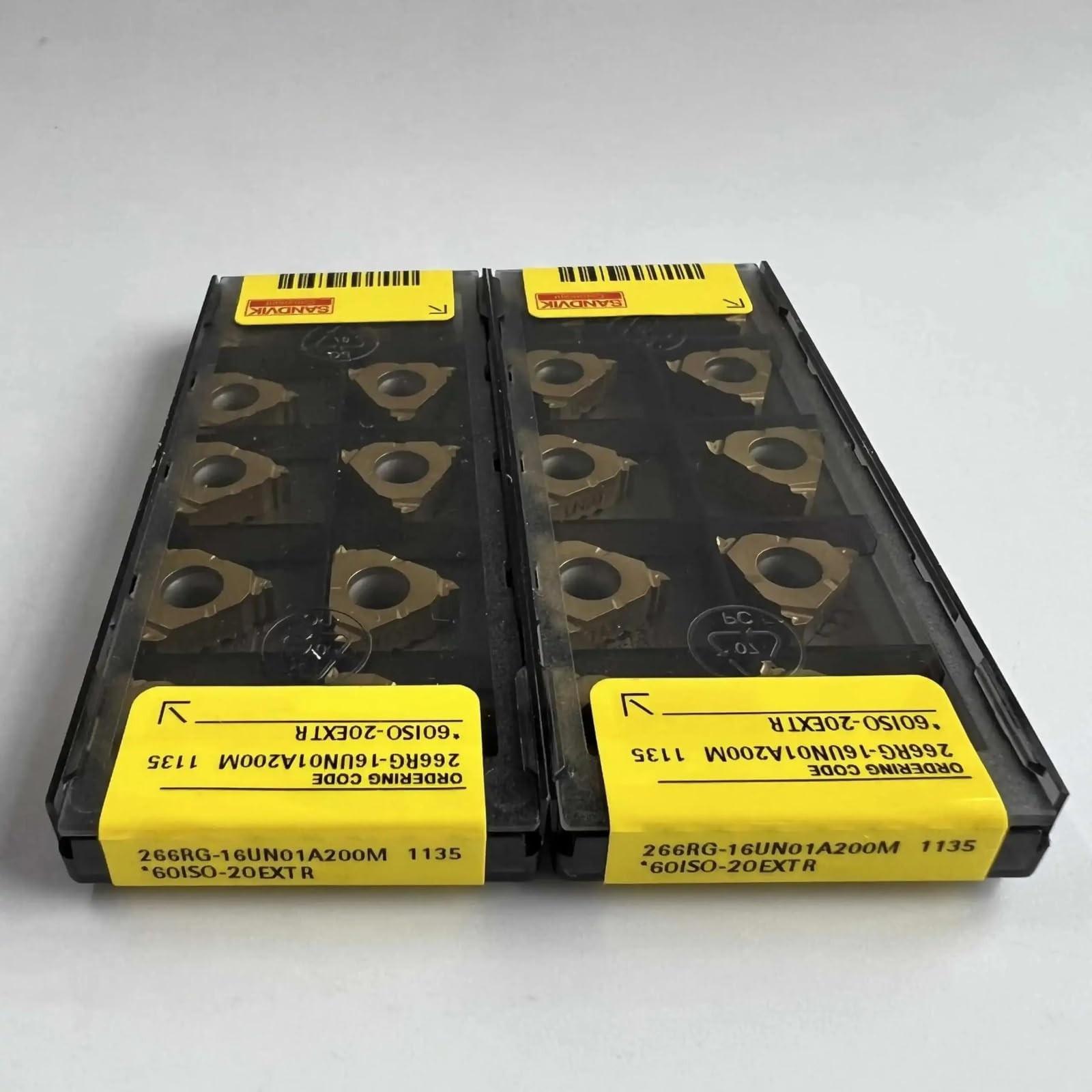 

Original Sandvik / 266RG-16UN01A200M 1135 /Carbide CNC Blade 10 PCS