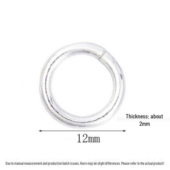 S925 Sterling Silver Open Jump Rings for DIY Bracelets, Necklaces & Earrings
