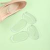 Soft Silicone Heel Grips Anti-Chafing Heel Stickers Half Size Shoe Pads Invisible T-Shape Cushions for High Heels Comfortable