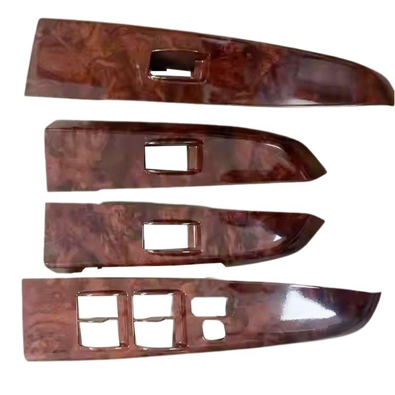 Car Window Lift Switch Cover Set Of 4 Pieces 74231-0K170 For Toyota Hilux Fortuner VIGO 2004- 2015 Door Armrest Upper Panel Trim