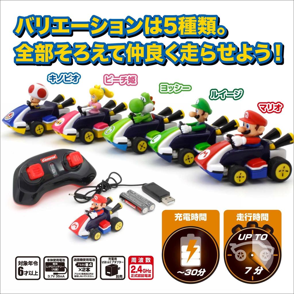 Kyosho Egg Mini Mario Kart Collection Peach TV036P R/C