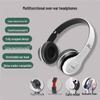 Bluetooth Over-Ear Wireless Headset P47: Foldable, Sports Design, Heavy Bass, Card Slot, Comfortable Fit.