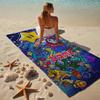 Mario Luigi Custom Name Soft Beach Towel Outdoor Vacation Beach Towel Outdoor Blanket Beach Towel Portable For Travel Beach