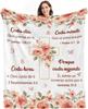 Grandma Gifts in Spanish Abuela Gifts Abuelita Blanket for Grandma Festival Birthday Gifts Regalos para Abuela/Abuelita throw