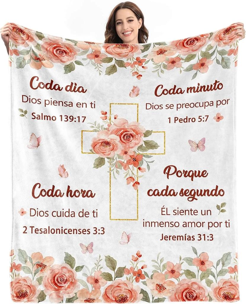 Grandma Gifts in Spanish Abuela Gifts Abuelita Blanket for Grandma Festival Birthday Gifts Regalos para Abuela/Abuelita throw