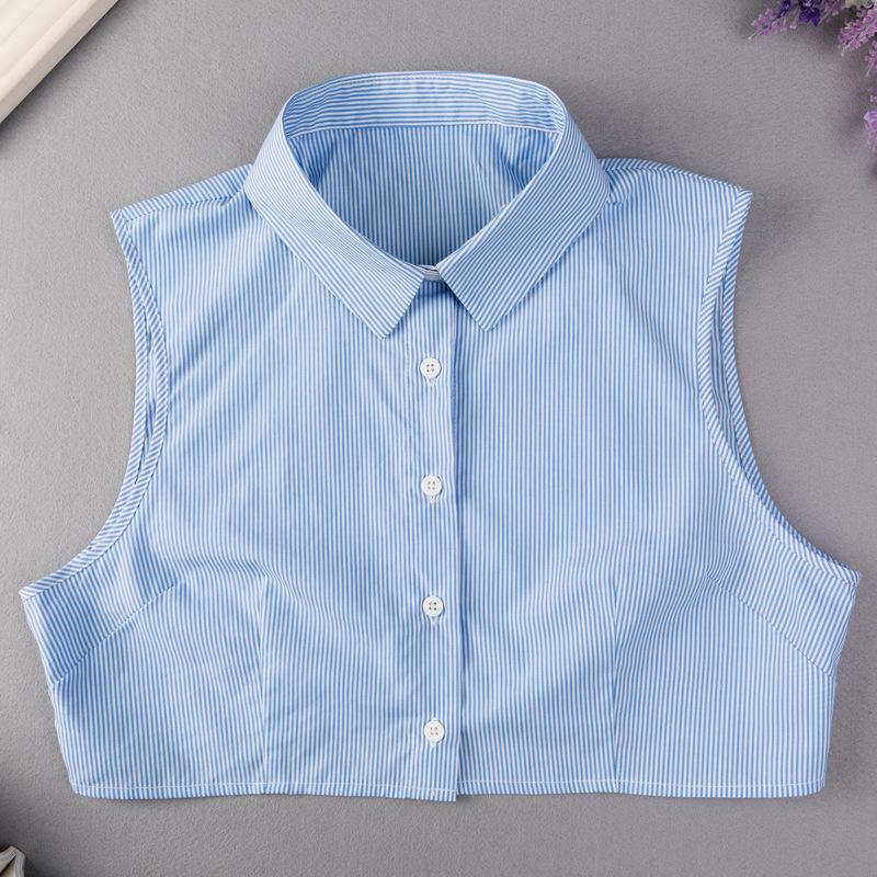 S-XXL Fake Collar for Mens and Women Shirt Detachable Collars Formal Suits Large Size False Collar Half Shirt Accessories