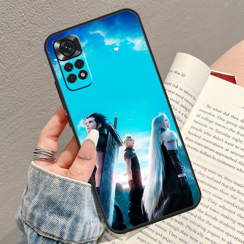 Final Fantasy Phone Case For Xiaomi Redmi Note 14 12 11 9 10 13 15 Pro Plus 12C 10C 13C 14C 15C Cover