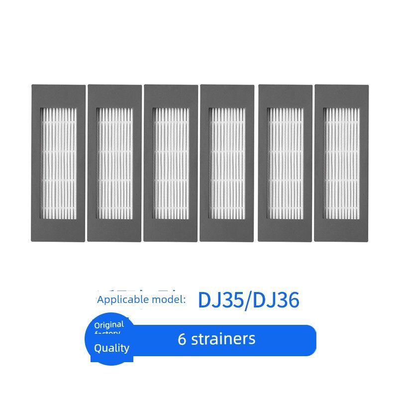 Suitable for Ecovacs Sweeping Robot Accessories Dj35 Dj36 Side Brush Main Brush Filter Cloth Bracket Cleaning Solution