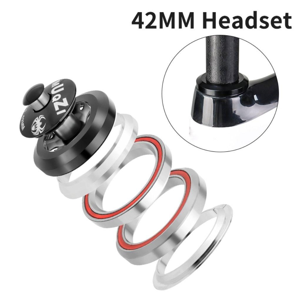 1 1/8 Threadless Double Bearing Headset 42mm Semi-Integrated Headset Road Bike Headset MTB