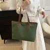 Chic And Trendy Pu Tote Bag For Women Perfect For Daily Commuting And Casual Outings