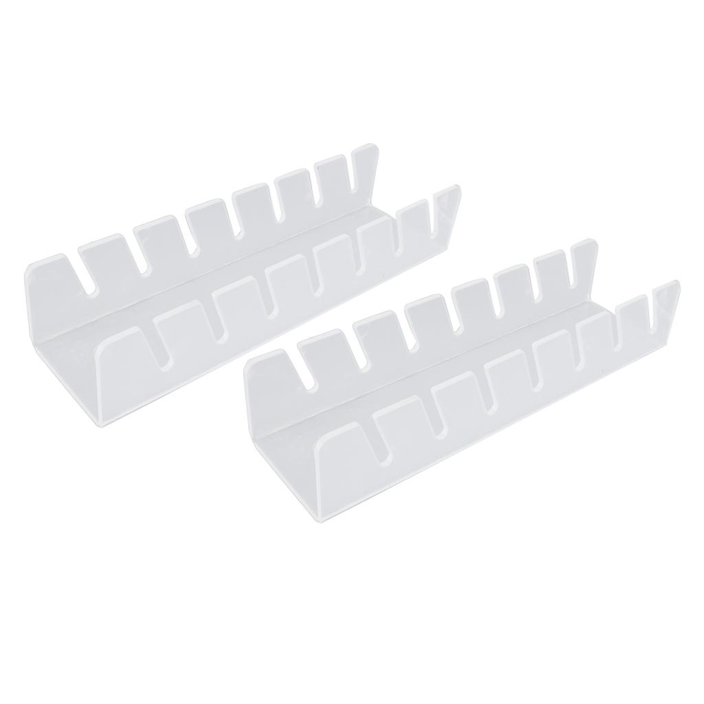2pcs Baseball Hat Storage Rack Well Organization Acrylic Baseball   Display Stand for 7pcs   Each Rack