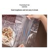 Deli Self-Sealing Transparent Plastic Bags