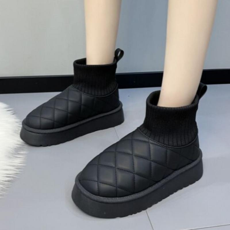 New ArrivalS Open Run Loanhe Women S Warm Sweater Ankle bootS Winter Walker