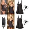 Sexy Lace Sleep Dress With Striped Design For Women And Girls