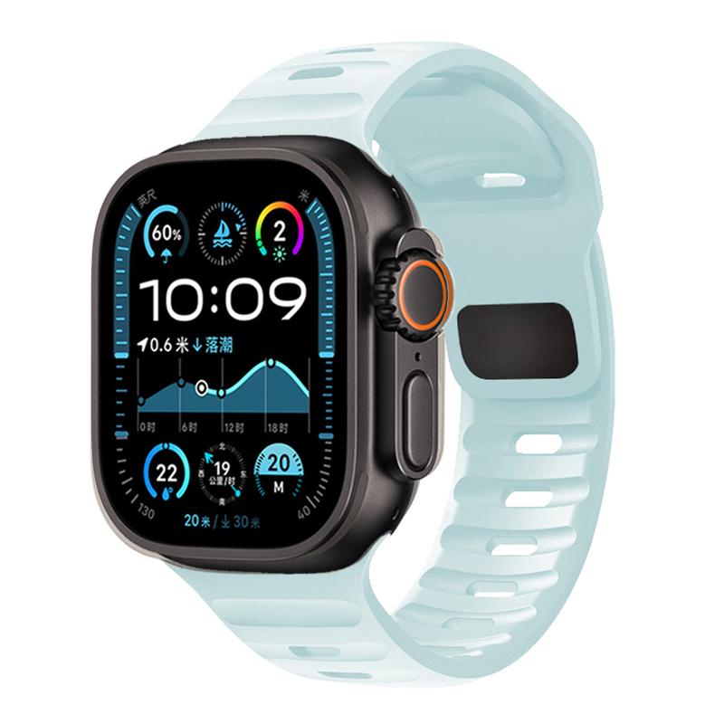 Armband für Apple Watch Band 44mm 49mm 45mm 46 42mm 40mm 41mm Sport Silikonarmband correa iwatch Serie 7 6 3 se 8 9 10 ultra 2