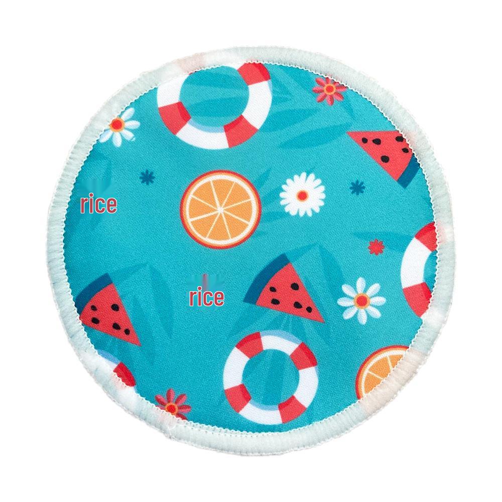 

Three-layer Waterproof Bamboo Fiber Breast Pads - Washable & Anti-overflow for Lactation