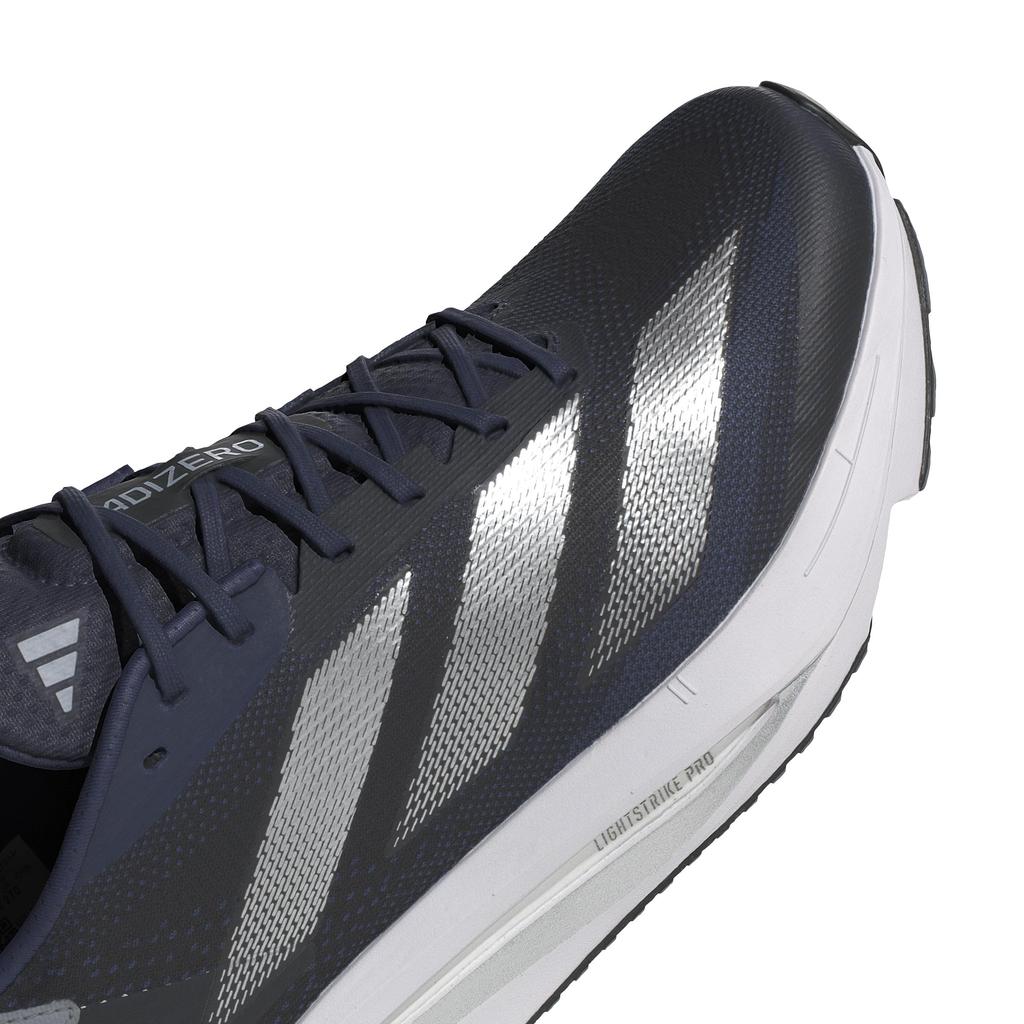 Adidas adizero SL2 running shoes, unisex adult, NKW90, dark blue/silver metallic/halo silver (IH8191), size 28.5 cm
