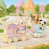 Sylvanian Families Amusement Park Ride Set - Train Airplane- C-79 ST Mark Certified Ages 3 Up Toy Dollhouse EPOCH