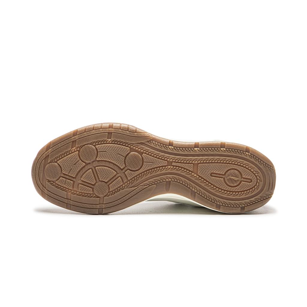 Li Ning Slip Resistant, Abrasion Resistant, Lightweight Low Top Casual Shoes Women's Ecru AGCW368-4