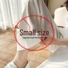 Women's 145cm Pink Ice Silk Wide-Leg High-Waist Pants - Petite, Summer, Thin, Straight Leg.