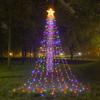 3.5M IP65 LED 8 Kinds Style Star Waterfall Christmas Tree Lights Remote Control