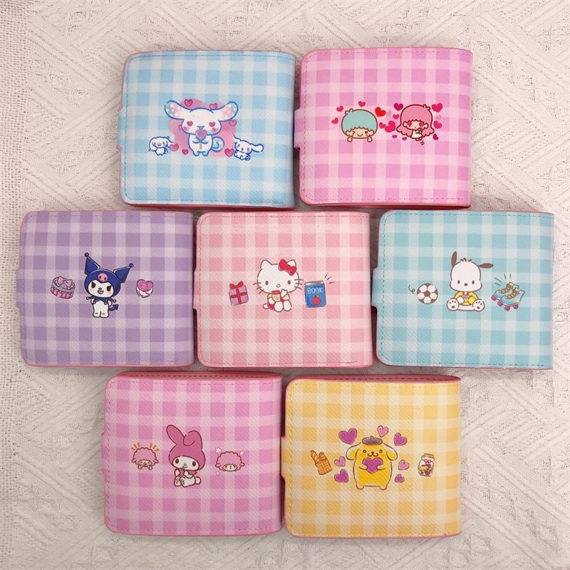 Super Cute Pu Leather Cartoon Wallet With Button Closure For Kids And Adults