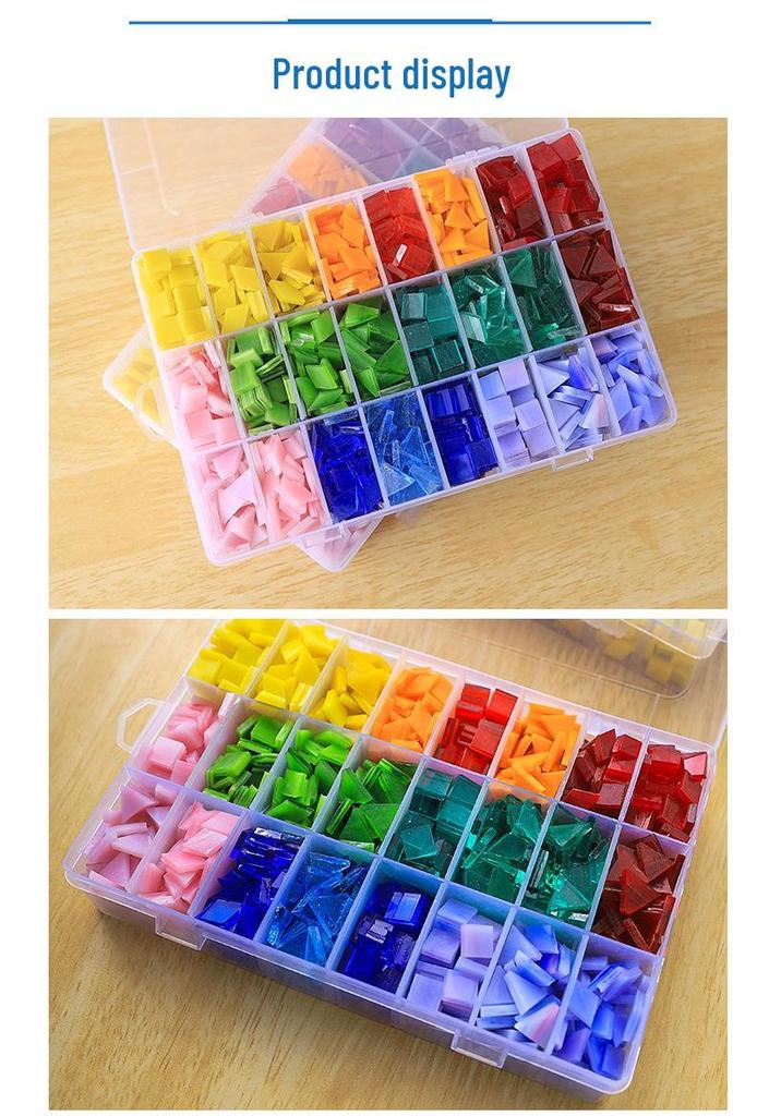 DIY Mica Translucent Glass Art Stickers