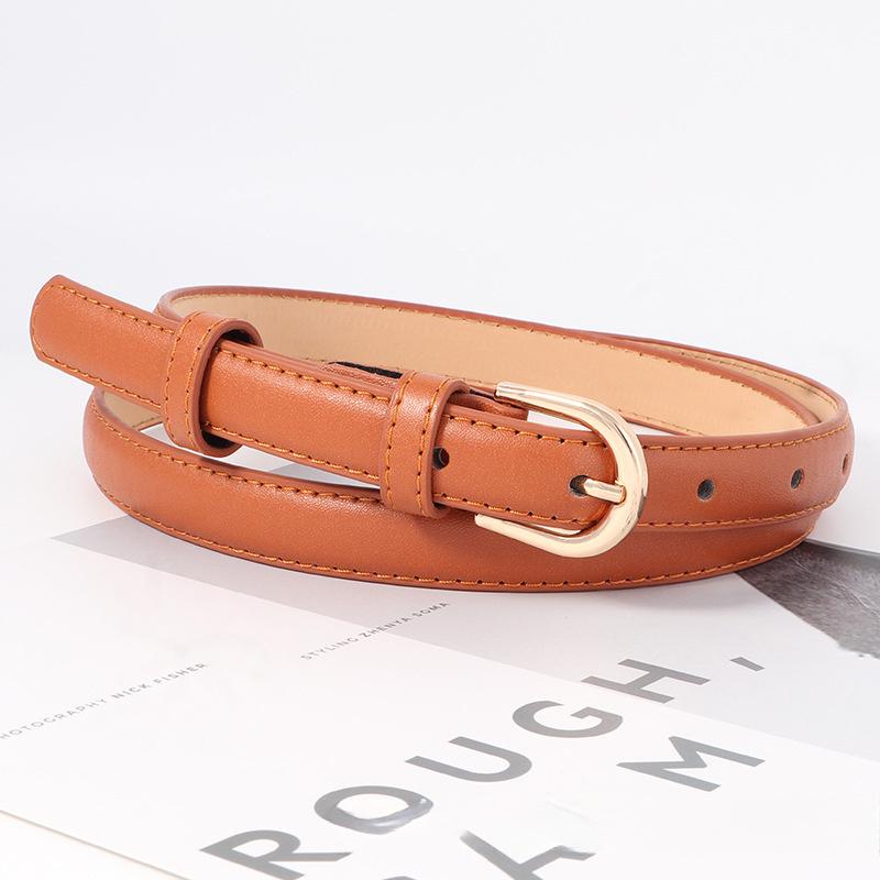 Gürtel Brauner Gürtel mit passender Westernhose Einfache und vielseitige Gürteldekoration