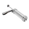 Cookie Press Gun Kit 20 Cookie Discs 8 Icing Nozzles Biscuit Maker Machine for Baking Holiday Family Kitchen 20 Discs 8